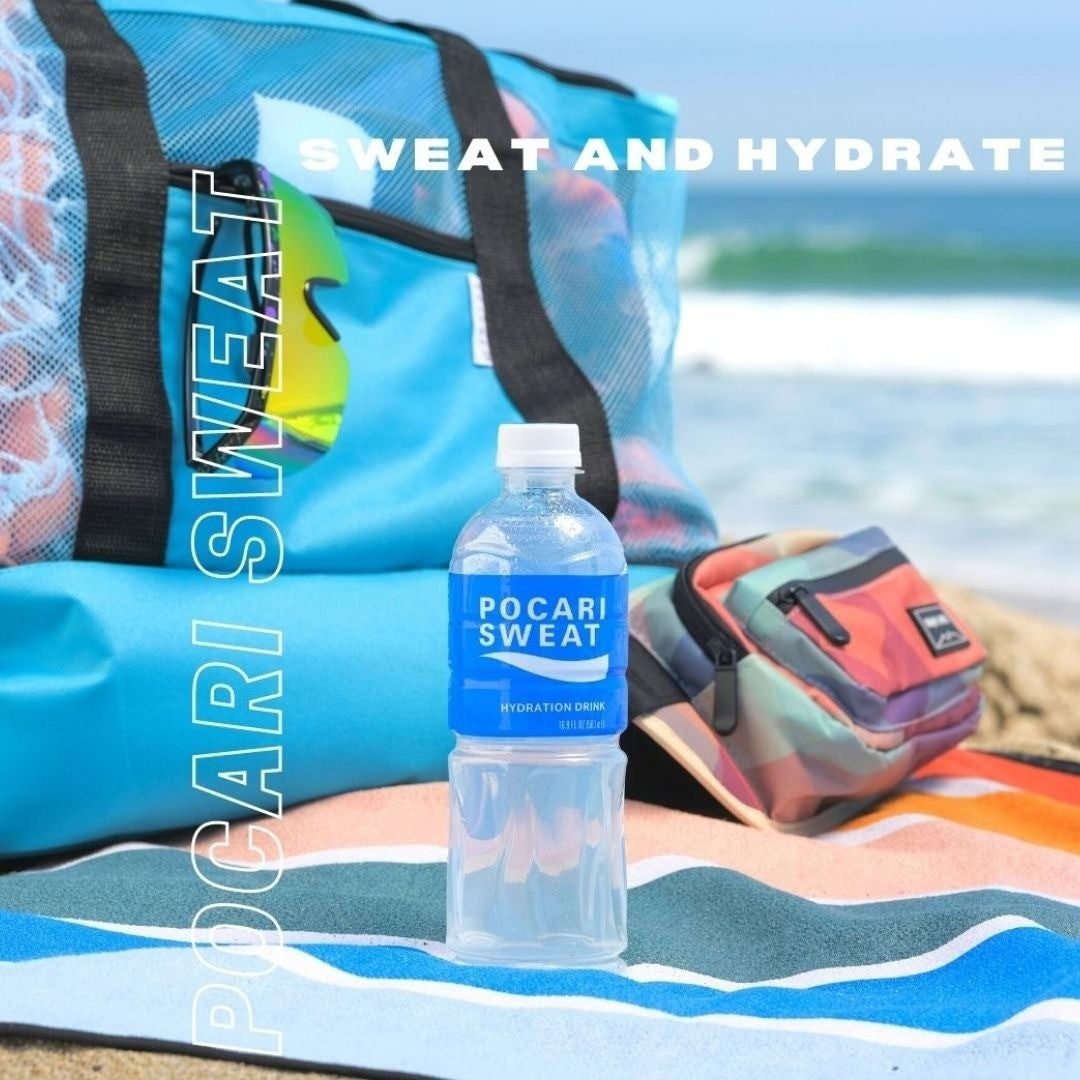 Pocari Sweat Electrolyte Drink, 12 Pack of 16.9 fl