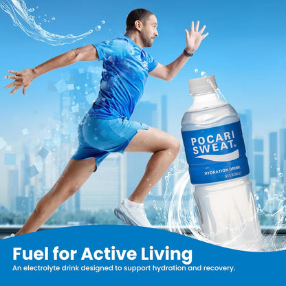 Pocari Sweat Electrolyte Drink, 12 Pack of 16.9 fl